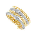 Diamond Flex Ring - Round Cut 0.65ct