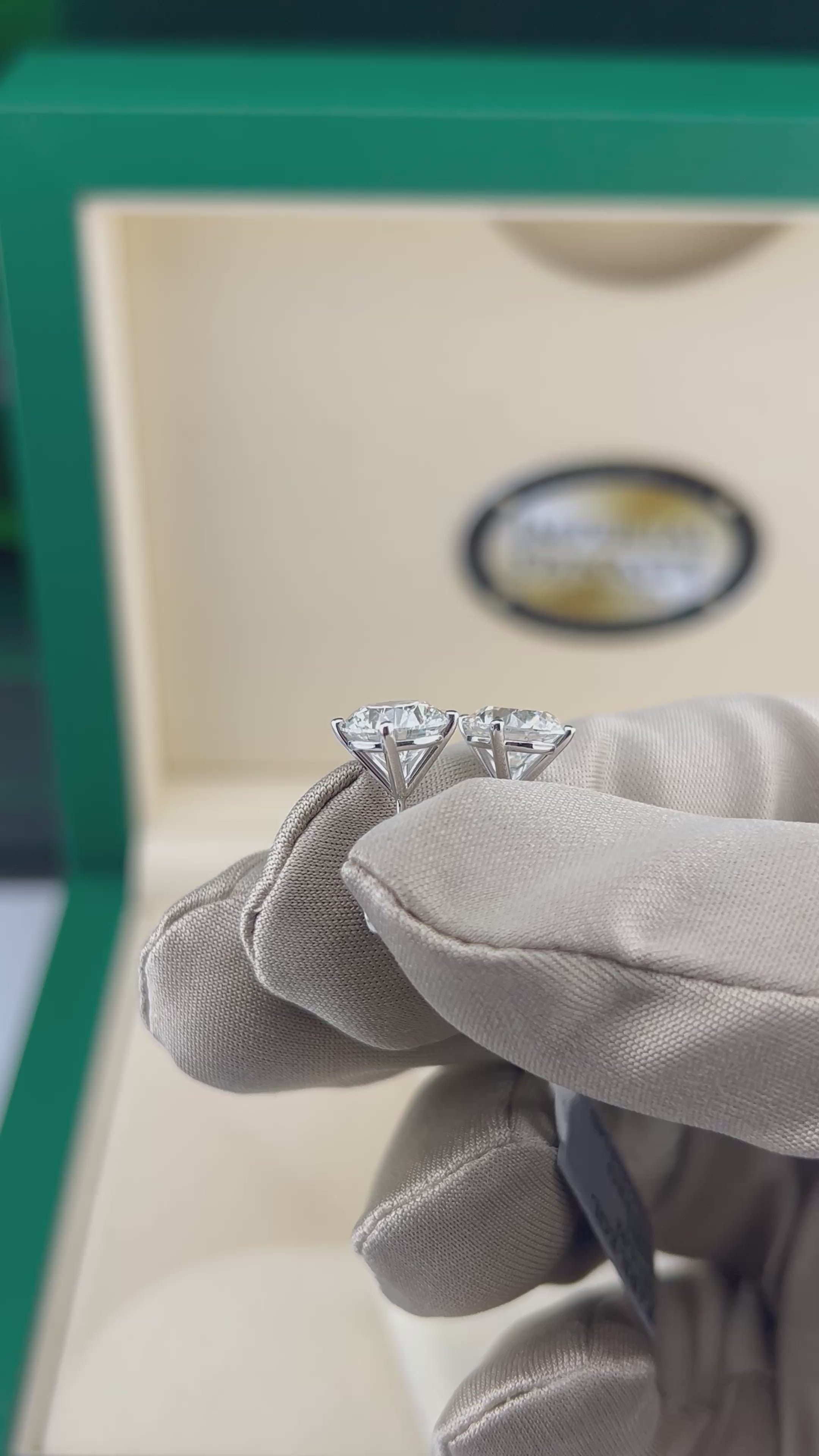 Diamond Studs - 4.00 Carat Total Weight